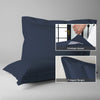Premium 400 Thread Count 100% Cotton Pillow Shams (2 PC)