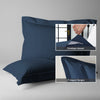 Premium 400 Thread Count 100% Cotton Pillow Shams (2 PC)