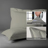 Premium 400 Thread Count 100% Cotton Pillow Shams (2 PC)