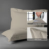 Premium 400 Thread Count 100% Cotton Pillow Shams (2 PC)