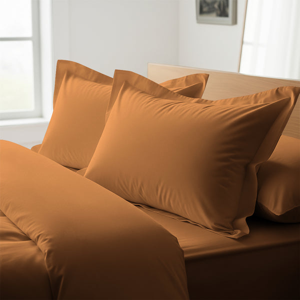 Premium 400 Thread Count 100% Cotton Pillow Shams (2 PC)