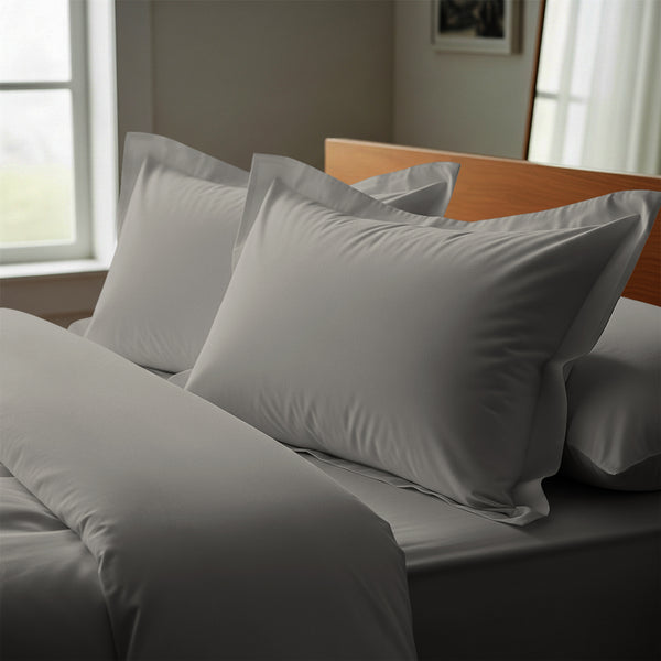 Premium 400 Thread Count 100% Cotton Pillow Shams (2 PC)