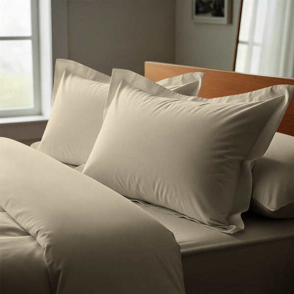 Premium 400 Thread Count 100% Cotton Pillow Shams (2 PC)