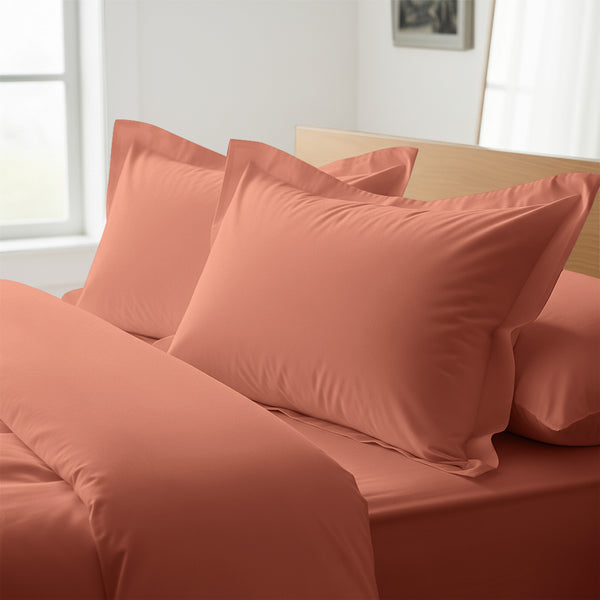 Premium 400 Thread Count 100% Cotton Pillow Shams (2 PC)