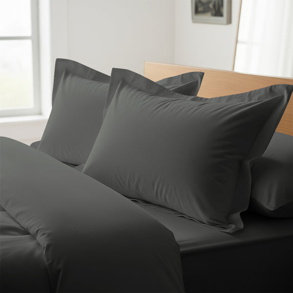 Premium 400 Thread Count 100% Cotton Pillow Shams (2 PC)