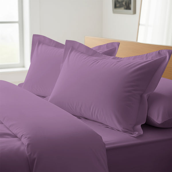 Premium 400 Thread Count 100% Cotton Pillow Shams (2 PC)