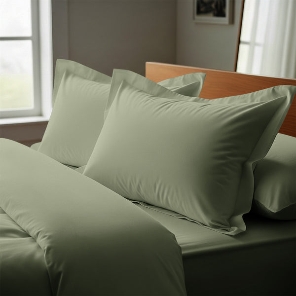 Premium 400 Thread Count 100% Cotton Pillow Shams (2 PC)
