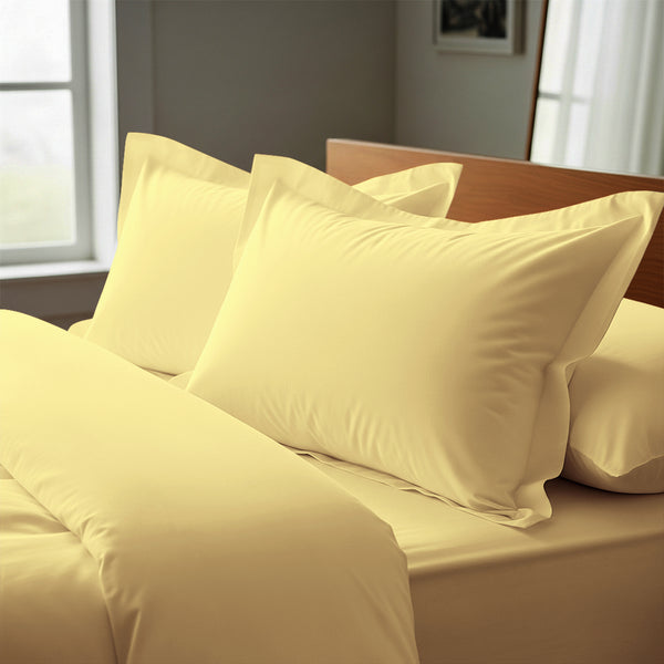 Premium 400 Thread Count 100% Cotton Pillow Shams (2 PC)