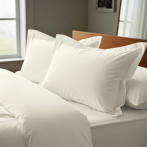 Premium 400 Thread Count 100% Cotton Pillow Shams (2 PC)