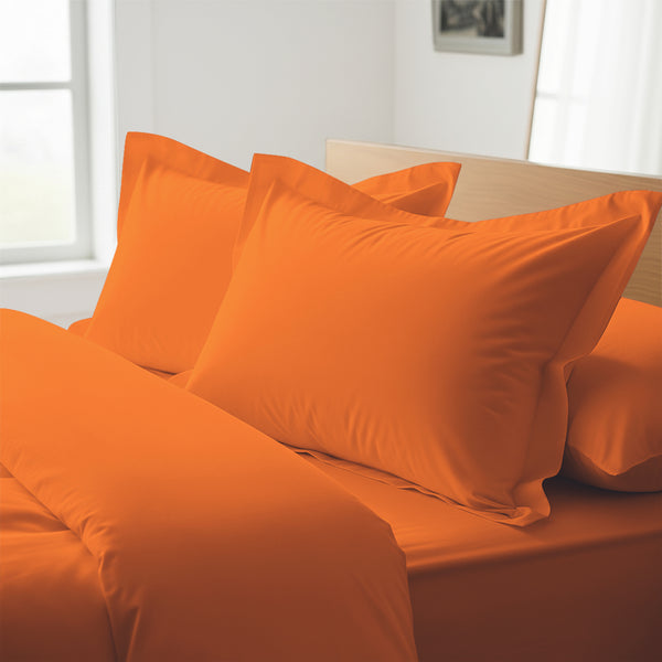 Premium 400 Thread Count 100% Cotton Pillow Shams (2 PC)