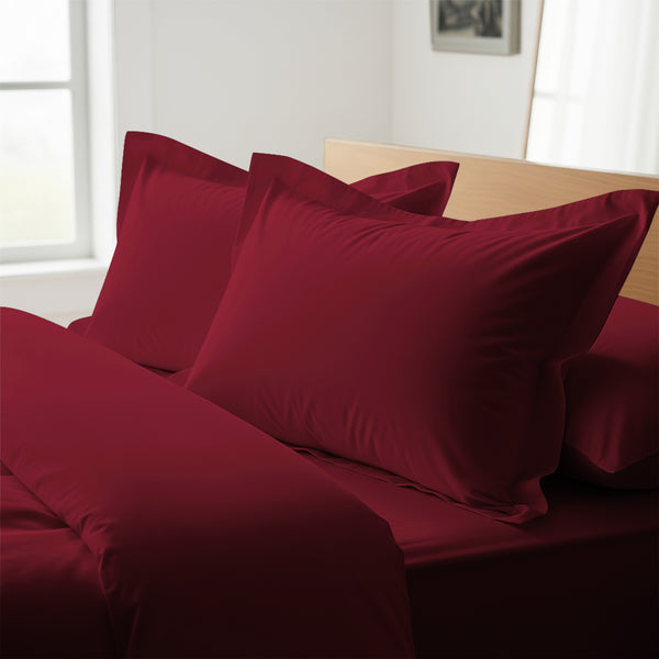 Premium 400 Thread Count 100% Cotton Pillow Shams (2 PC)