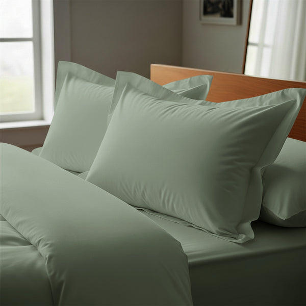 Premium 400 Thread Count 100% Cotton Pillow Shams (2 PC)