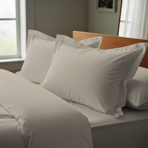 Premium 400 Thread Count 100% Cotton Pillow Shams (2 PC)