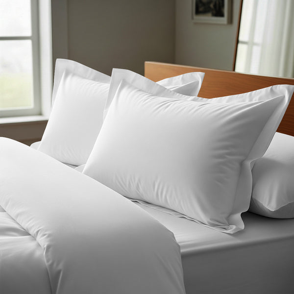 Premium 400 Thread Count 100% Cotton Pillow Shams (2 PC)