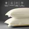 Premium 400 Thread Count 100% Cotton Pillow Shams (2 PC)