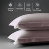 Premium 400 Thread Count 100% Cotton Pillow Shams (2 PC)