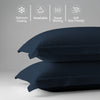 Premium 400 Thread Count 100% Cotton Pillow Shams (2 PC)