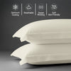 Premium 400 Thread Count 100% Cotton Pillow Shams (2 PC)