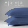 Premium 400 Thread Count 100% Cotton Pillow Shams (2 PC)