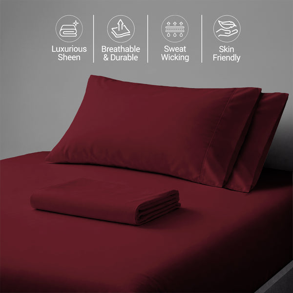 Deluxe 600 Thread Count 100% Cotton Sheet Set
