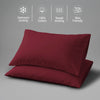 Deluxe 600 Thread Count 100% Cotton Pillowcases