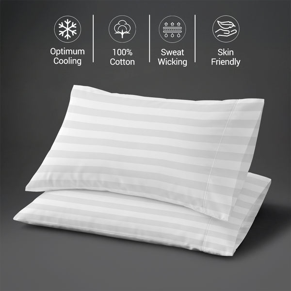 Premium 300 Thread Count 100% Cotton Pillowcases