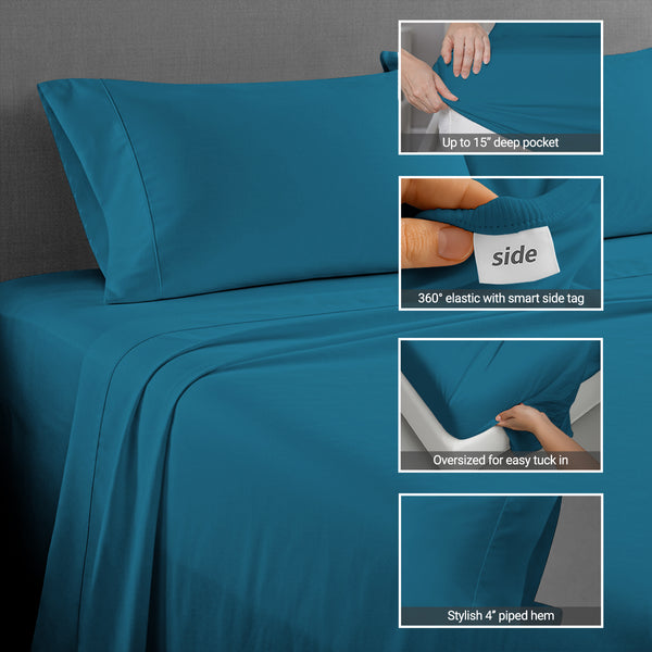 Premium 400 Thread Count 100% Cotton Sheet Set