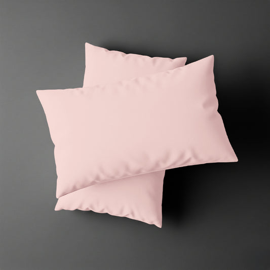 Pizuna toddler pillow cases 33 x 46 cm light pink 400 thread count long staple cotton crib pillowcase set of 2
