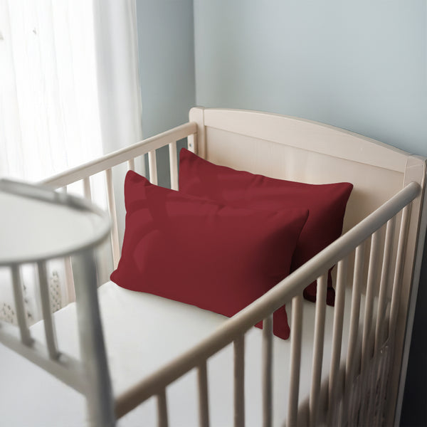 Premium 400 Thread Count 100% Cotton Crib Pillowcases (2 PC)