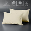 Premium 400 Thread Count 100% Cotton Crib Pillowcases (2 PC)