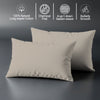 Premium 400 Thread Count 100% Cotton Crib Pillowcases (2 PC)