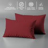 Premium 400 Thread Count 100% Cotton Crib Pillowcases (2 PC)