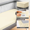 Premium 400 Thread Count 100% Cotton Crib Travel Fitted Sheet