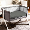 Premium 400 Thread Count 100% Cotton Crib Travel Fitted Sheet