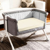 Premium 400 Thread Count 100% Cotton Crib Travel Fitted Sheet