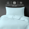 Luxus Bettbezug-Set mit 800 Fadenzahl aus 100% Baumwolle - DE - 155x220 + 1 x 80x80 - Rose