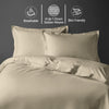 Premium 400 Thread Count 100% Cotton Duvet Cover Set