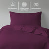 Premium Bettbezug-Set mit 400 Fadenzahl aus 100% Baumwolle