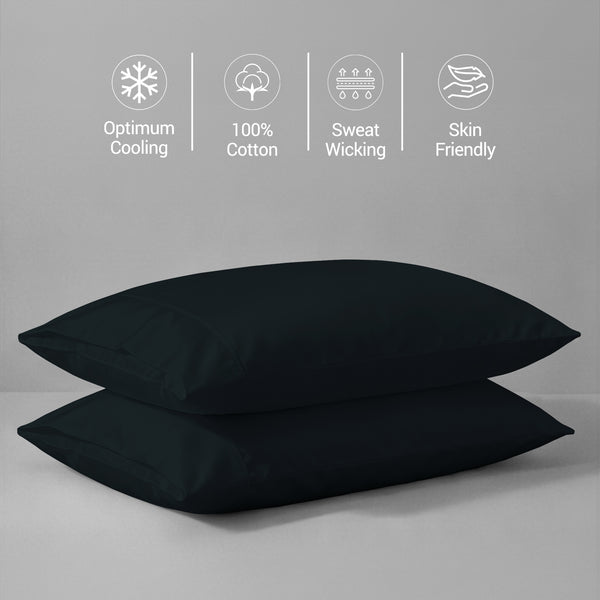 Luxury 800 Thread Count 100% Cotton Pillow Envelope Cases