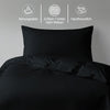Premium Bettbezug-Set mit 400 Fadenzahl aus 100% Baumwolle