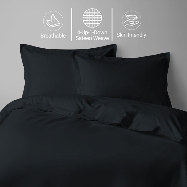 Premium 400 Thread Count 100% Cotton Duvet Cover Set