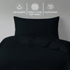 Luxus Bettbezug-Set mit 800 Fadenzahl aus 100% Baumwolle - DE - 155x220 + 1 x 80x80 - Ivory