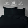 Royale Bettbezug-Set mit 1000 Fadenzahl aus 100% Baumwolle