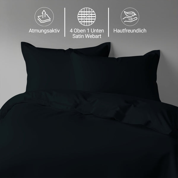 Royale Bettbezug-Set mit 1000 Fadenzahl aus 100% Baumwolle