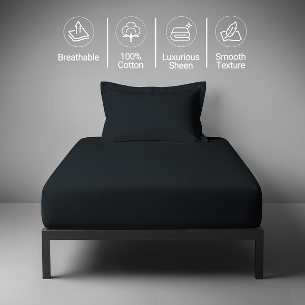 Premium 400 Thread count 100% Cotton Fitted Sheet