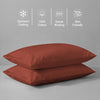 Premium 400 Thread Count 100% Cotton Pillow Envelope Cases