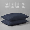 Deluxe 600 Thread Count 100% Cotton Pillow Envelope Cases
