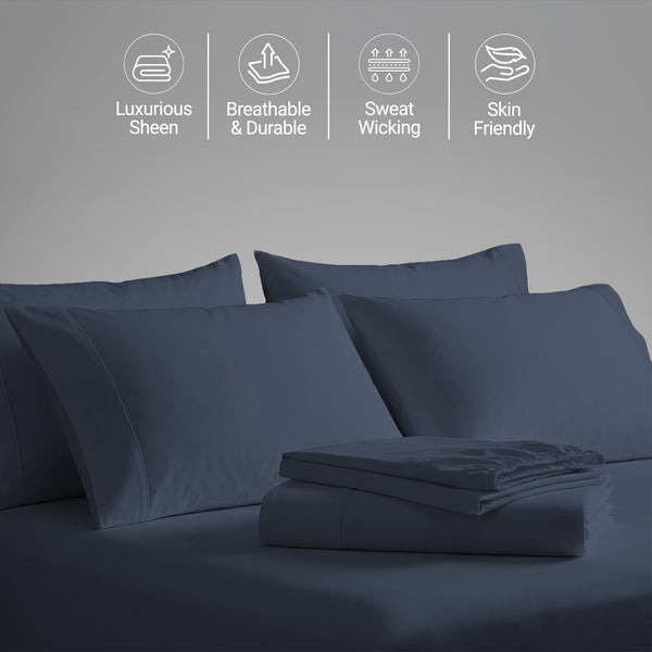 Luxury 800 Thread Count 100% Cotton Sheet Set