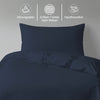 Premium Bettbezug-Set mit 400 Fadenzahl aus 100% Baumwolle