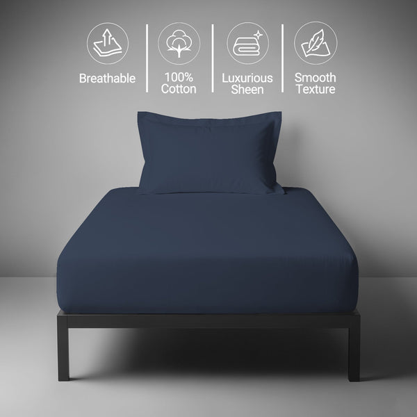 Premium 400 Thread count 100% Cotton Fitted Sheet